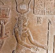 unknow artist Kleopatra VII. ,Relief,Dendera,Agypten china oil painting artist